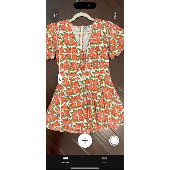 NWOT Mulberry & King mini dress, M/L $190 - Picture 7 of 8